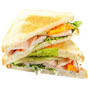 С курицей и овощами