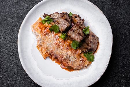 Феттуччине Арабьята