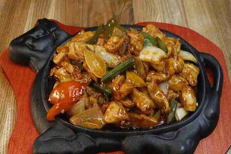 Жаровня из куриной грудки