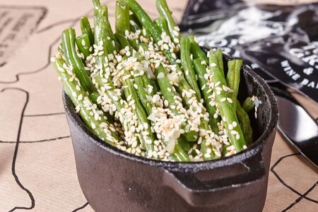 Молодая зеленая фасоль