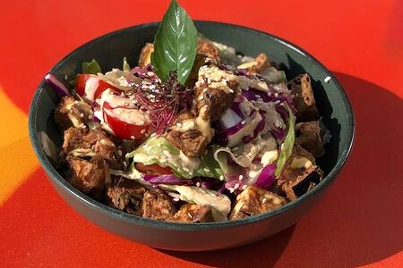 Салат с баклажанами