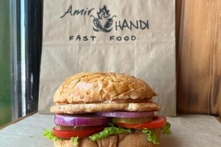 Чизбургер куриный