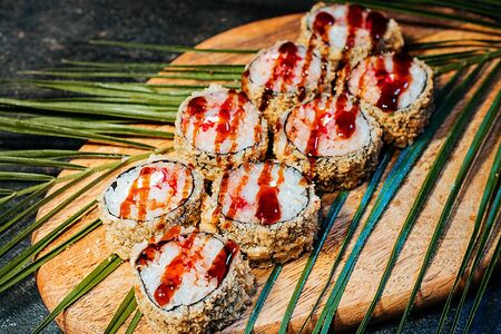 Жареный Шрим хот-ролл острый