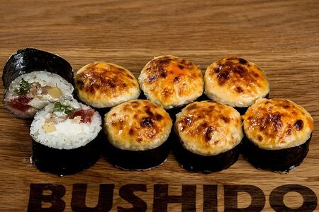 Запеченный ролл Три сыра