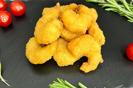 Тигровые креветки в хрустящей панировке