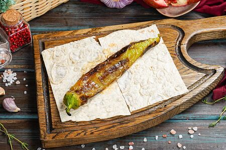 Армянский острый перец на углях