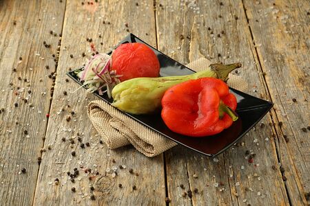 Овощи на углях