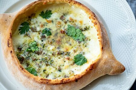 Хачапури с грибами