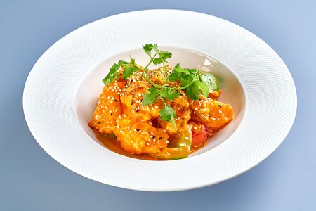 Судак в азиатском стиле