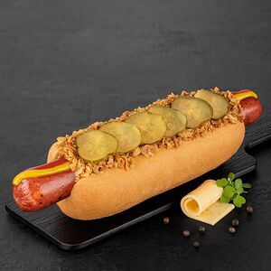 Датский хот-дог с триплпеперчиз