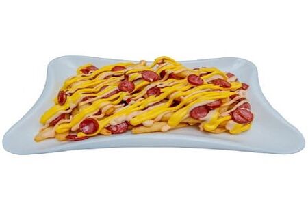 Фри с колбаской охотничьей