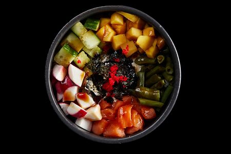 Поке с лососем