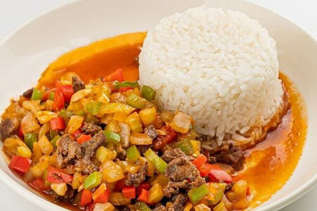 Суйру лагман с рисом