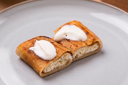 Блинчик с творогом, 1шт