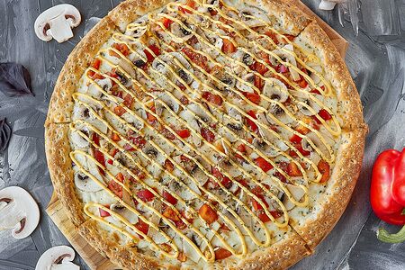 Цыпленок с грибами 35 см