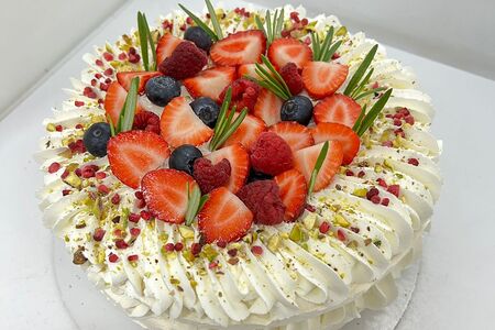 Торт Анна Павлова манго-маракуйя