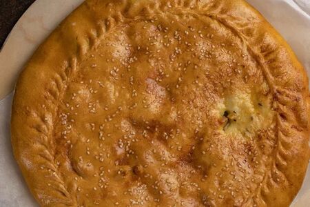 Чуду даргинское с сушеной колбасой