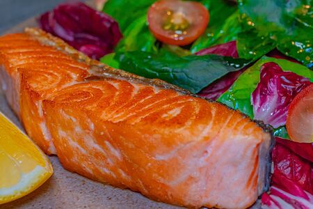 Лосось на гриле