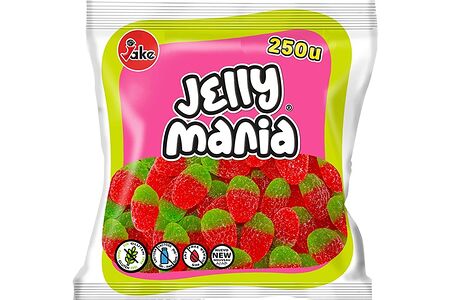 Мармелад жевательный Jake Дикая клубника кислая