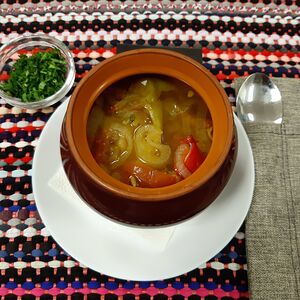 Хашлама с говядиной