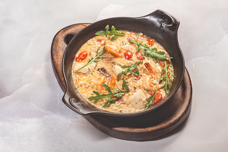 Ризотто с морепродуктами