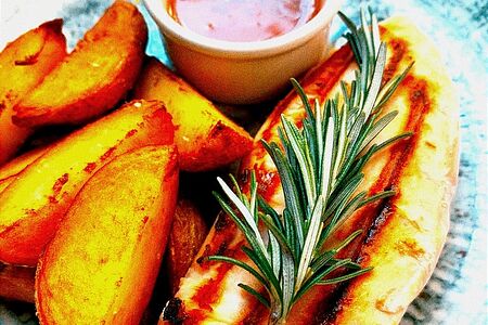 Куриная грудка на гриле