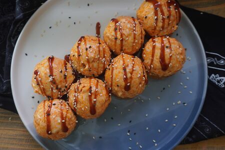 Запеченный ролл с креветкой Xxl