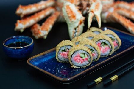 Ролл Калифорния темпура