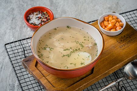 Домашний куриный бульон