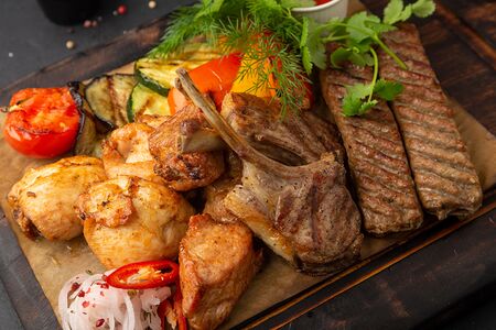 Ассорти из шашлыков
