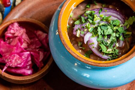 Лобио в горшке