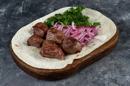 Шашлык из седла ягнёнка