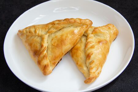 Эчпочмак с курицей и картофелем