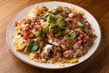 Начос с чили кон карне