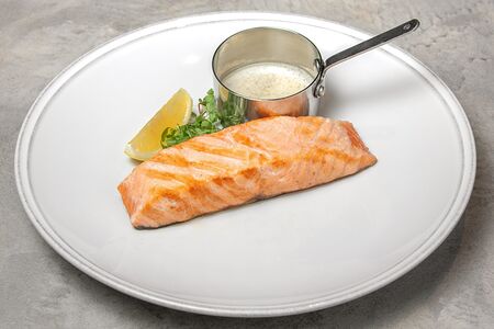 Стейк лосося