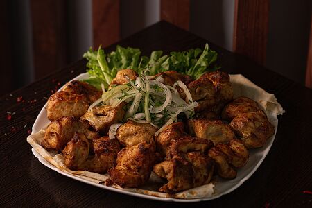 Шашлык из куриной грудки