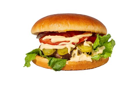 Сырный бургер