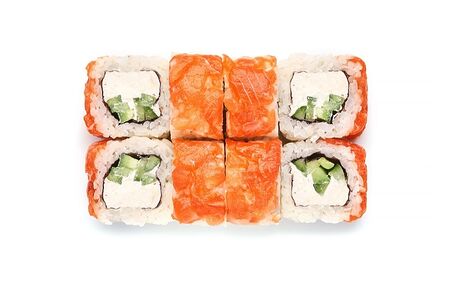 Филадельфия с рубленым лососем