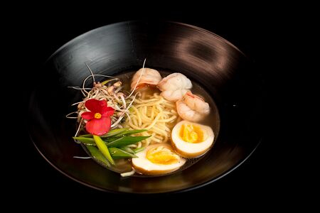 Рамен с креветкой