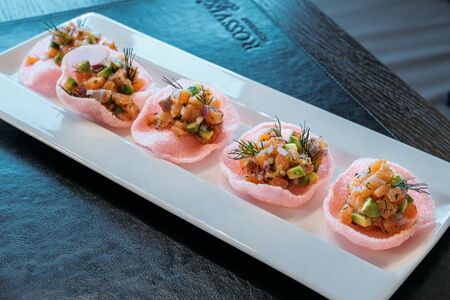 Тартар из семги