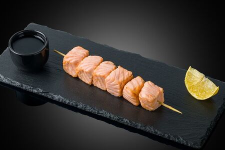 Шашлык из лосося