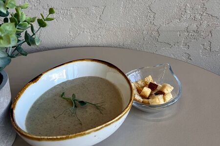 Грибной суп с сыром