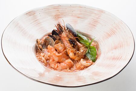 Ризотто с морепродуктами