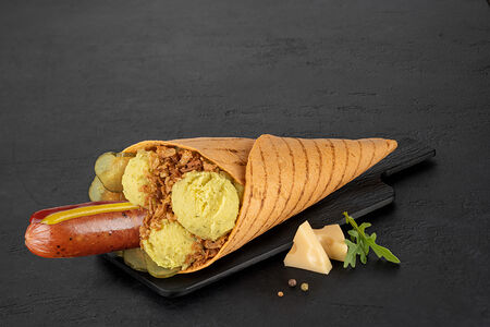 Рулле с ТриплПепперЧиз колбаской