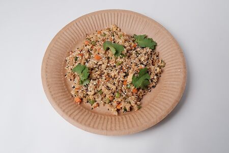 Рис с сыром тофу