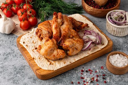 Шашлык из куриного бедра