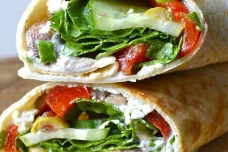 Шаверма вегетарианская