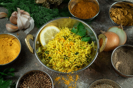 Lemon rice