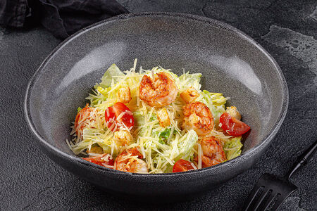 Классический Цезарь с креветкой