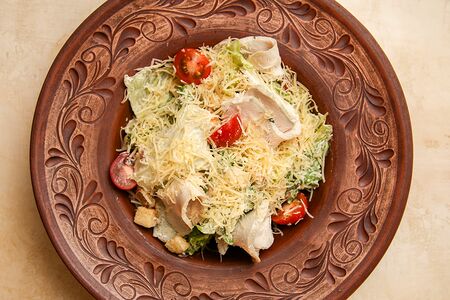 Цезарь с курицей